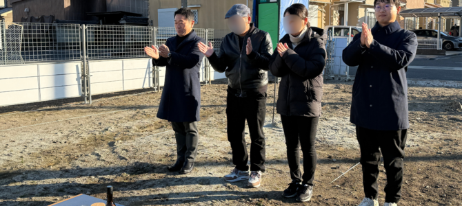O様邸＊地鎮祭